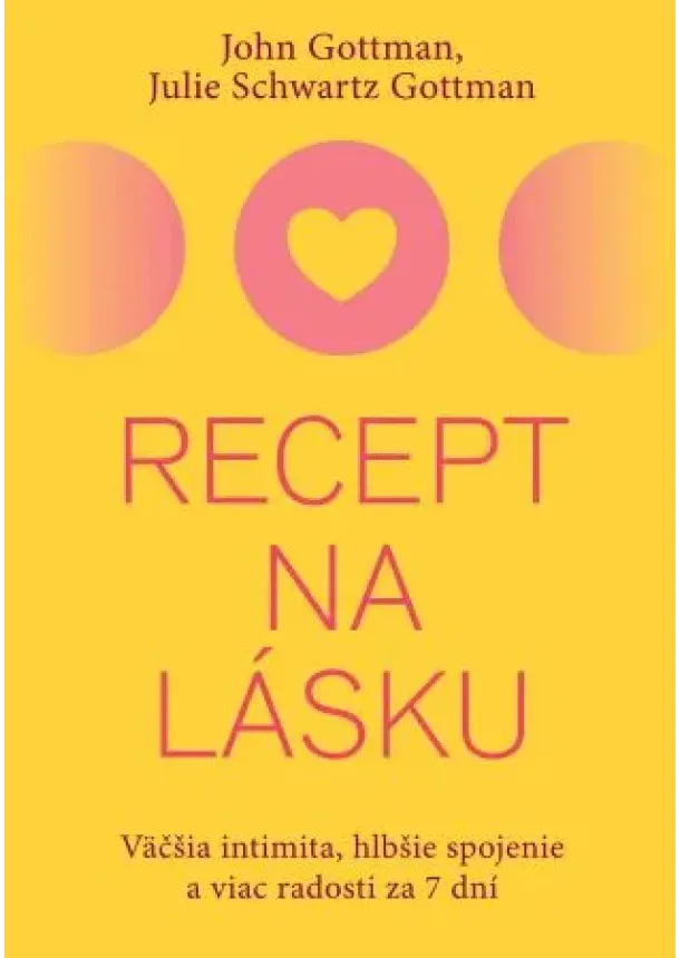 John Gotttman, Julie Swartz Gottman - Recept na lásku - Väčšia intimita, hlbšie spojenie a viac radosti za 7 dní