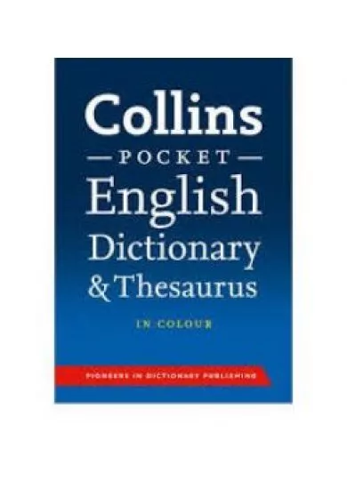 Collins Pocket English Dictionary and Thesaurus