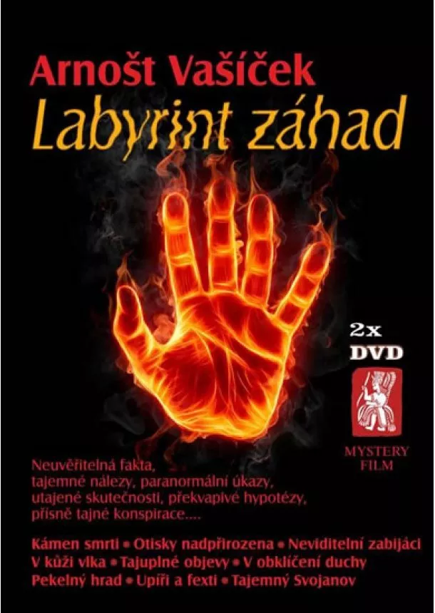 Arnošt Vašíček - Labyrint záhad - 2 DVD