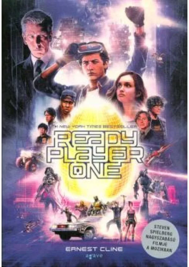 Ernest Cline - Ready Player One - Ready Player One 1. (filmes borító)