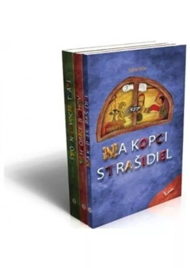 Stela Brix  - Trilógia dobrodružných románov pre deti  - Brix - Nerušte, prosím! Čítam. - 1. Na Kopci strašidiel, 2. V hrobke bohov, 3. Štôlne dvoch tvárí