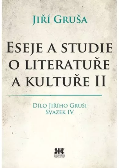 Eseje a studie o literatuře a kultuře II