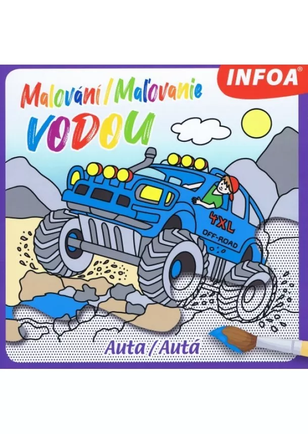 autor neuvedený - Malování / Maľovanie vodou – Auta