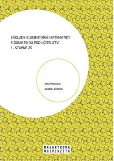 Základy elementární matematiky s didaktikou pro učitelství 1. stupně ZŠ