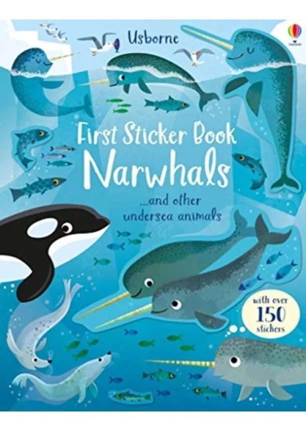 Holly Bathie - First Sticker Book Narwhals