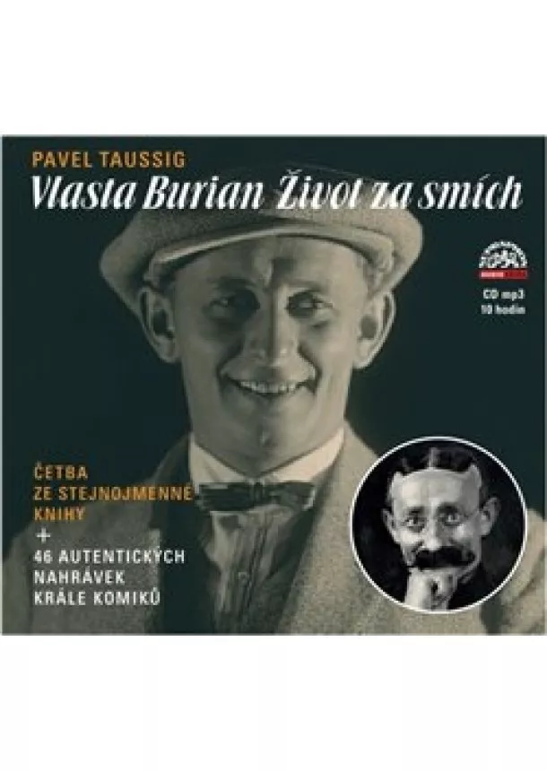 Pavel Taussig - Vlasta Burian (1x Audio na CD - MP3) - Život za smích