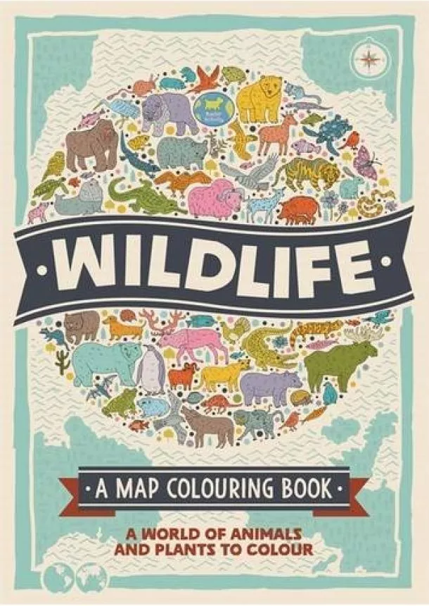 Natalie Hughes - Wildlife: A Map Colouring Book