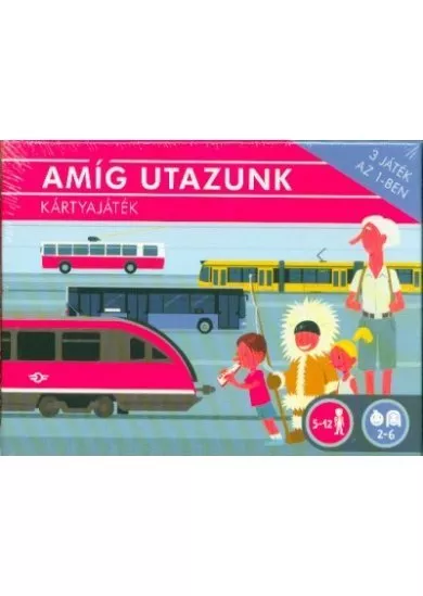 Amíg utazunk - Kártyajáték 3 játék az 1-ben