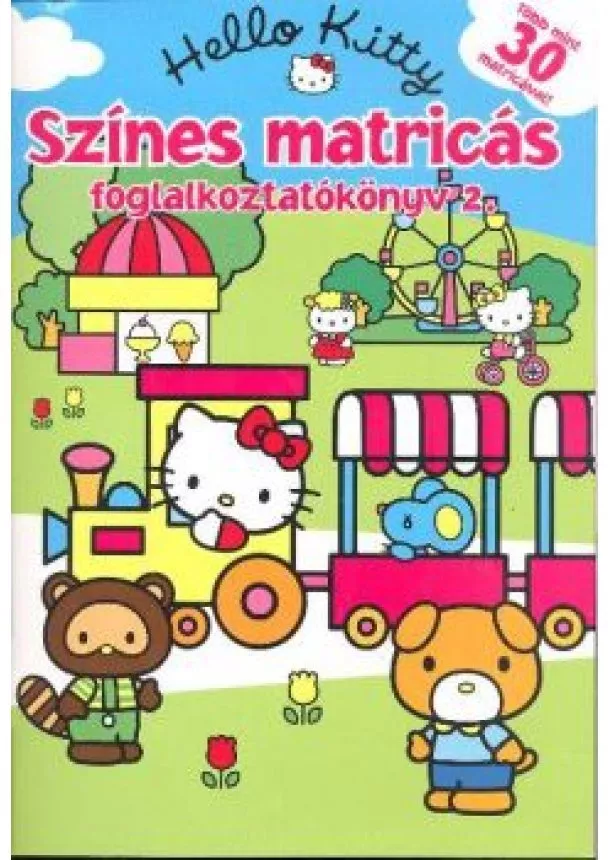 TOMANNÉ JANKÓ KATALIN - HELLO KITTY SZÍNES MATRICÁS FOGLALKOZTATÓKÖNYV 2.