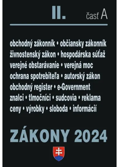 Zákony 2024 II/A 