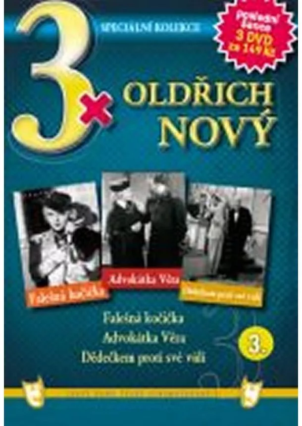 autor neuvedený - 3x DVD - Oldřich Nový 3.