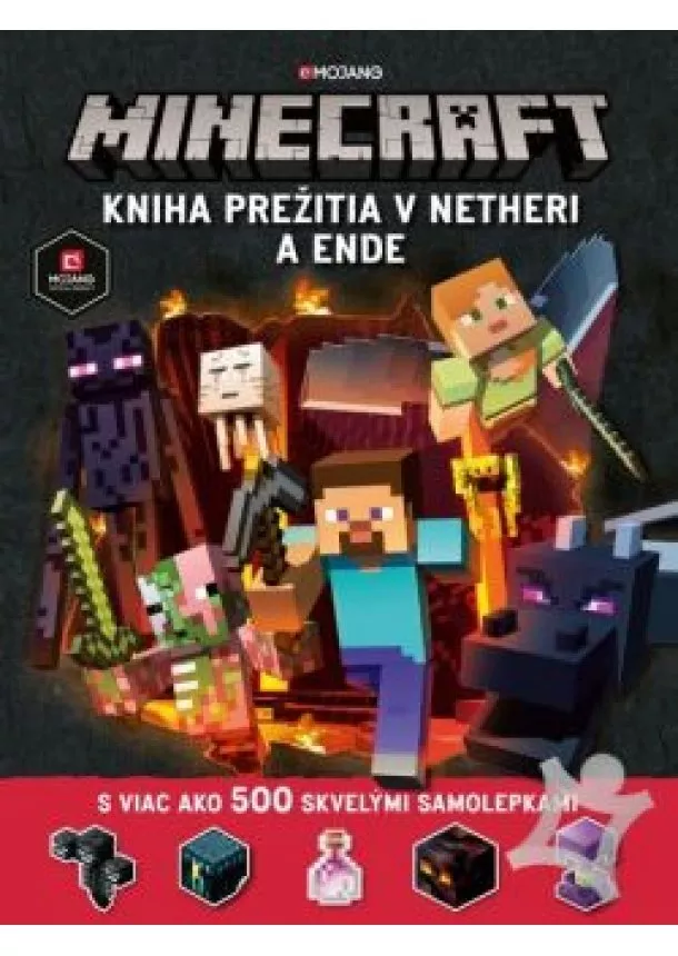 kolektiv a - Minecraft - Kniha prežitia v Netheri a Ende