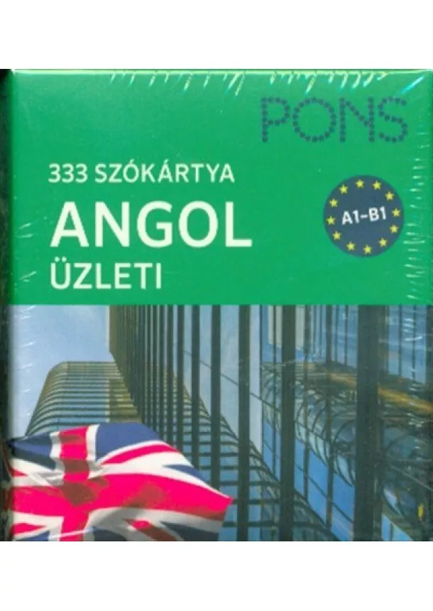 Kártya - PONS Szókártyák - Angol üzleti 333 Szó