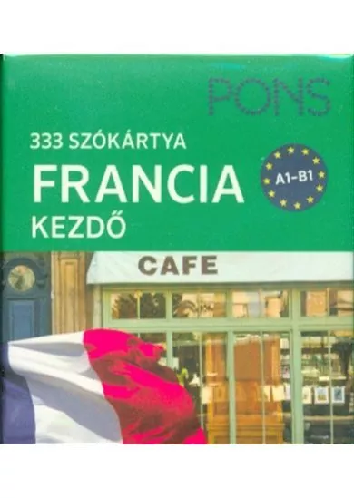 PONS Szókártyák - Francia Kezdő 333 Szó