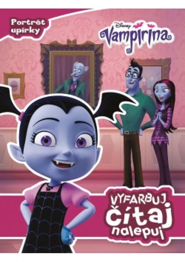 kolektiv - Vampirina - Vyfarbuj, čítaj, nalepuj