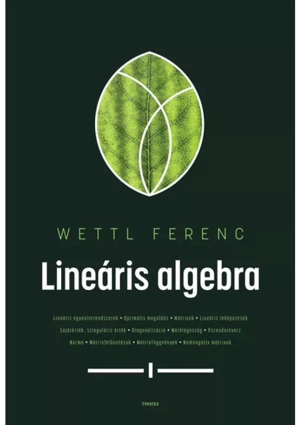 Wettl Ferenc - Lineáris algebra