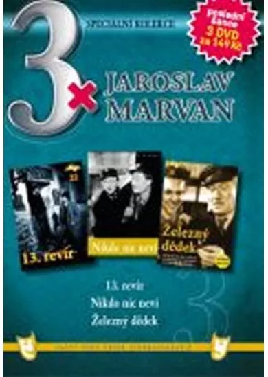 3x DVD - Jaroslav Marvan