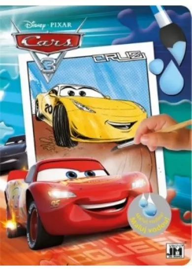 Vodová omalovánka Cars 3 - Maluj vodou!