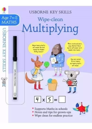 Wipe-Clean Multiplying 7-8