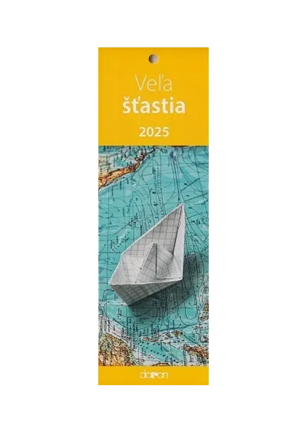 Veľa šťastia - Kalendár 2025 (záložkový)