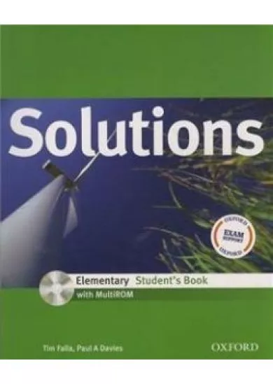 SOLUTIONS ELEMENTARY STUDENTS BOOK WITH MULTIROM