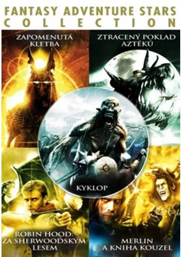 autor neuvedený - Fantasy Adventure Stars Collection - 5 DVD