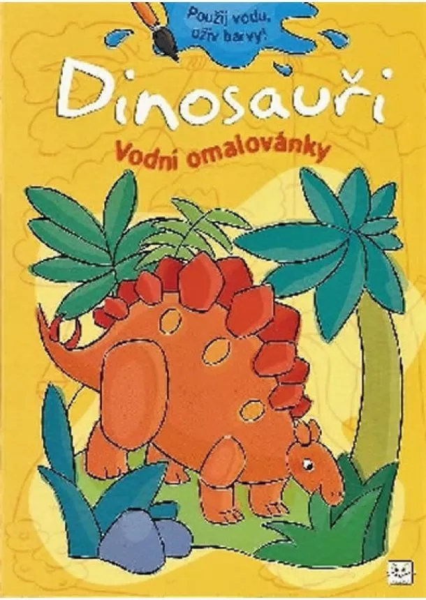 Barbara Wierzchowska - Vodní omalovánky - Dinosauři