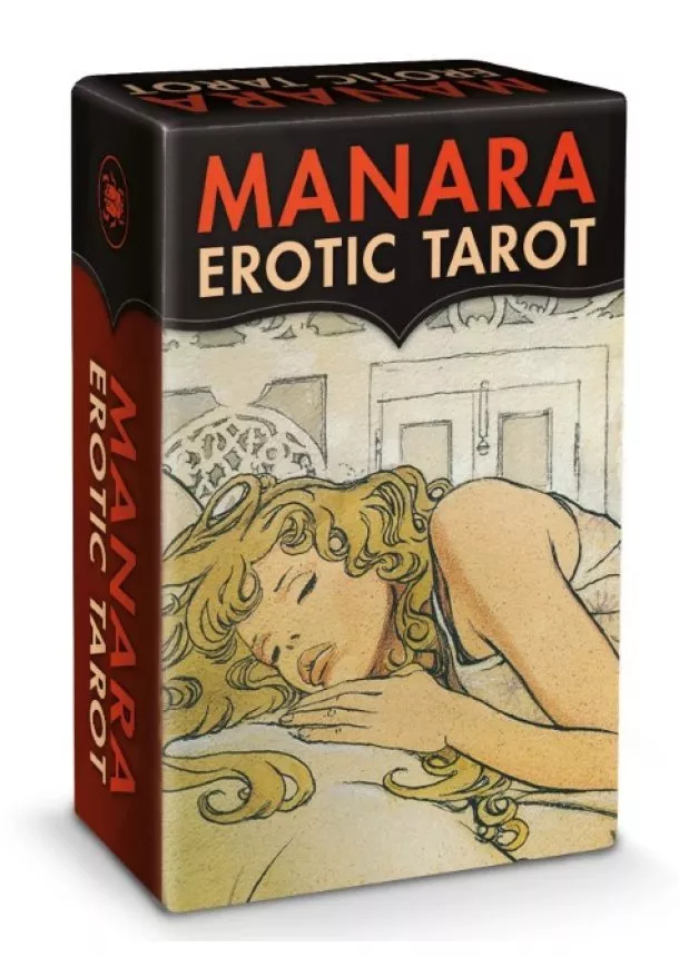 Milo Manara - Manara Erotic Tarot - Mini Tarot - 78 Tarot Cards with Instructions