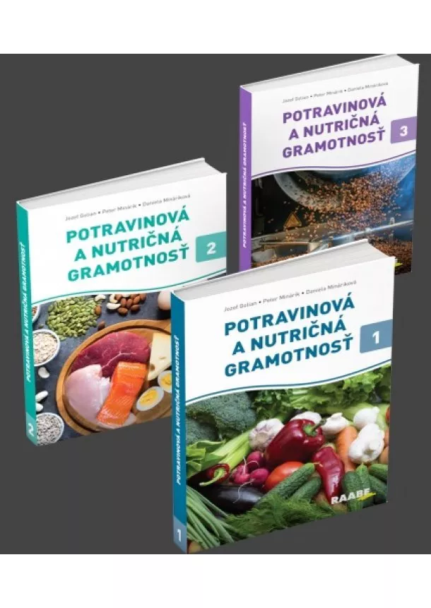 Jozef Golian, Daniela Mináriková, Peter Minárik - Potravinová a nutričná gramotnosť 1-3