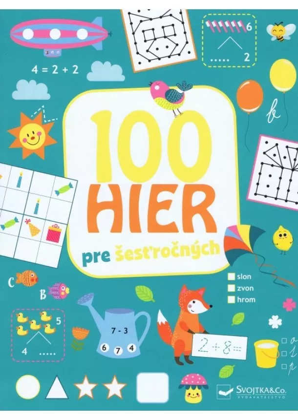 autor neuvedený - 100 hier pre šesťročných