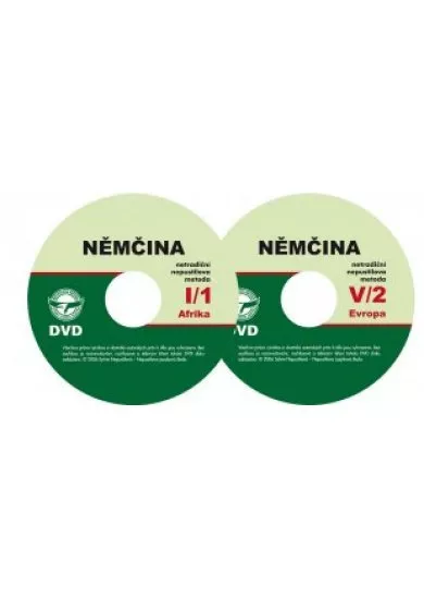 Němčina DVD - sada 10ks