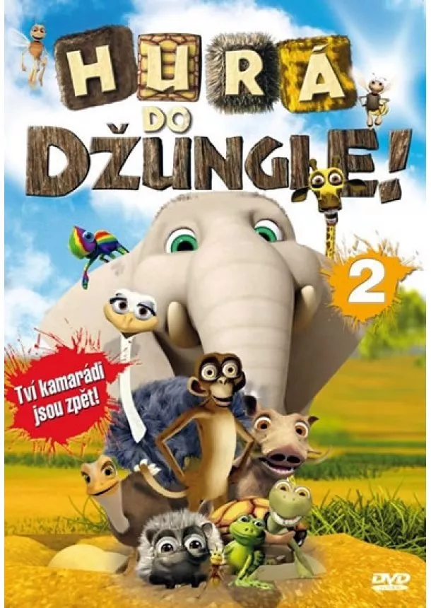 autor neuvedený - Hurá do džungle! 2 - DVD