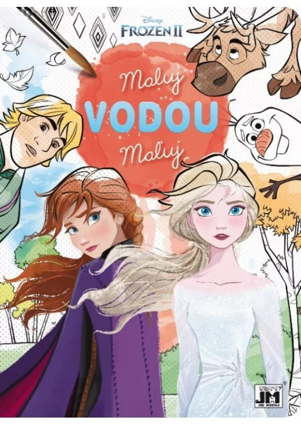 Disney - Maľuj vodou - Frozen II. - Maluj vodou -Frozen II.