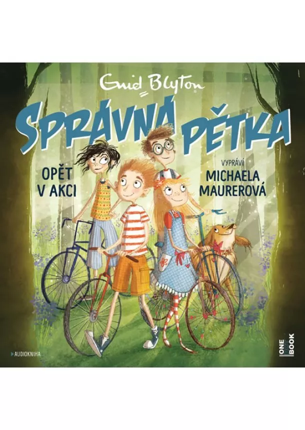 Enid Blytonová - Správná pětka opět v akci - CDmp3 (Čte M