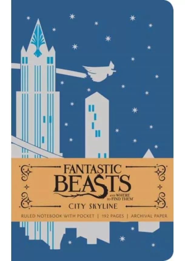  Insight Editions - Fantastic Beasts And Where To Find Them: City Skyline Notebook