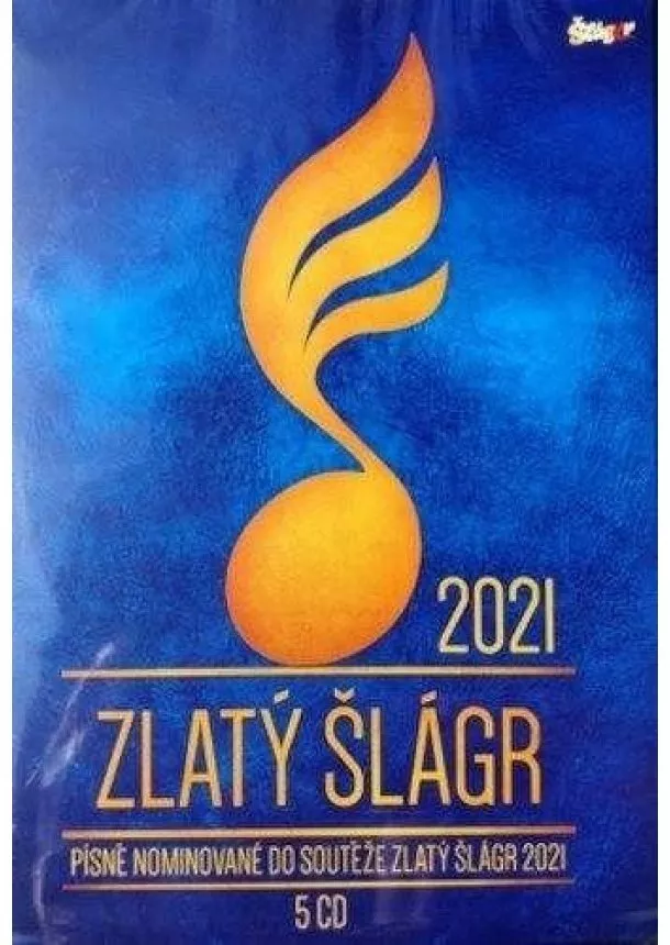 autor neuvedený - Zlatý Šlágr 2021 5 CD