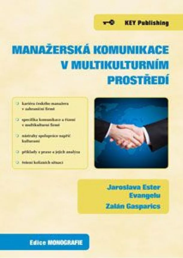 Jaroslava Ester Evangelu - Manažerská komunikace v multikulturním prostředí