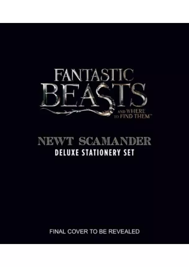  Insight Editions - Fantastic Beasts And Where To Find Them: Newt Scamander Deluxe Stationery Set