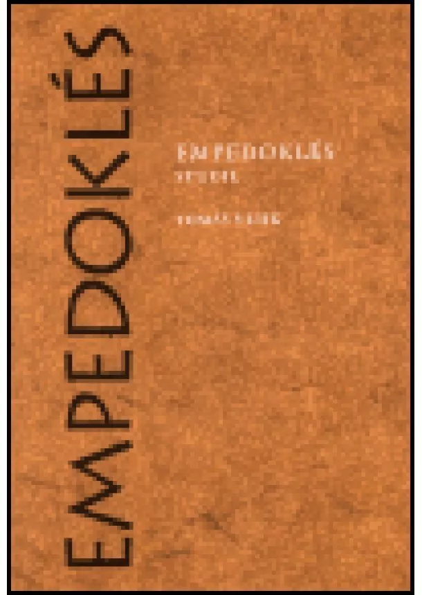 Tomáš Vítek - Empedoklés I - Studie