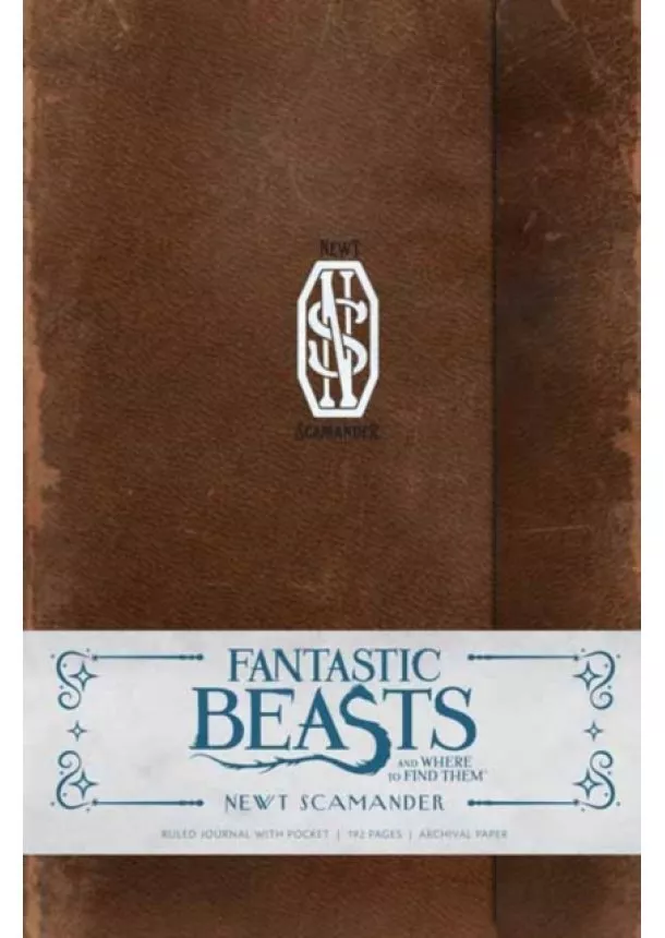  Insight Editions - Fantastic Beasts And Where To Find Them: Newt Scamander Journal