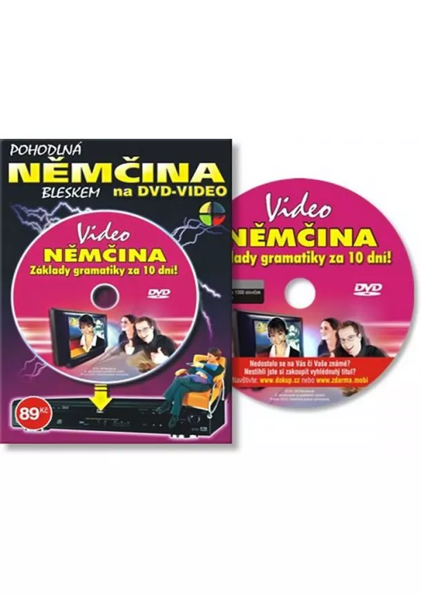 autor neuvedený - Němčina základy gramatiky za 10 dní - DVD