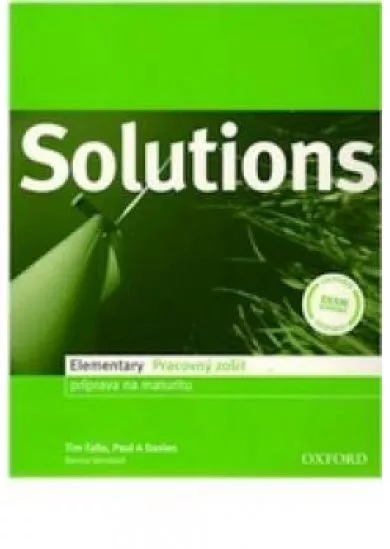 Solutions 1 Elementary WB -  Pracovný zošit