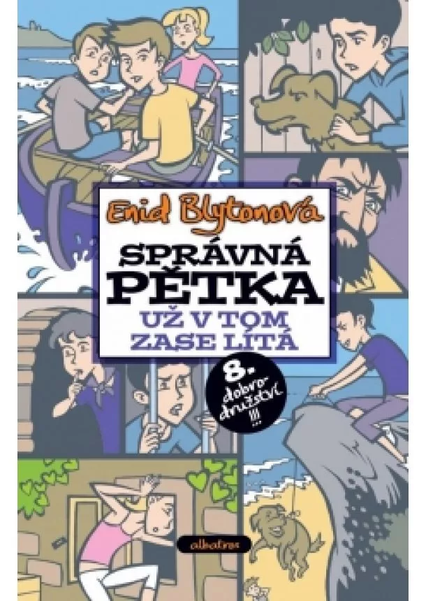 Enid Blytonová - Správná pětka už v tom zase lítá