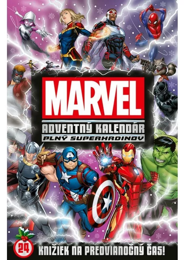 Kolektiv - Marvel - Adventný kalendár plný superhrdinov