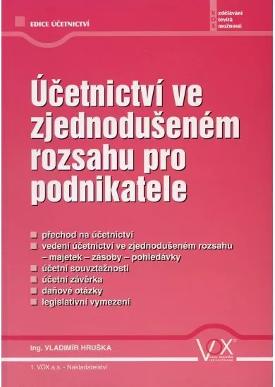 Účetnictví ve zjednodušeném rozsahu