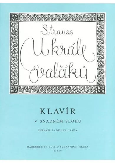 U krále valčíku - klavír v snadném slohu