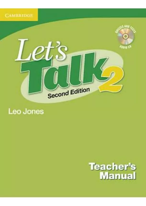 Leo Jones - Let´s Talk Teachers Manual 2 with Audio CD