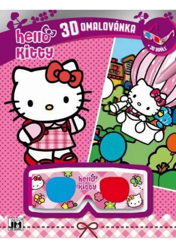 Hello Kitty - 3D vymaľovanky/ Hello Kitty