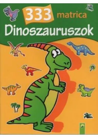 333 matrica - Dinoszauruszok