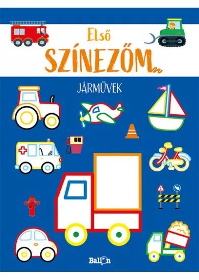 Első színezőm - Járművek